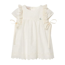 Load image into Gallery viewer, Ivory Broderie Anglaise Dress &amp; Bloomers