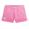 Girls Pink Sweat Shorts