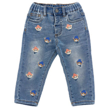 Load image into Gallery viewer, PRE ORDER - Denim Blue Bear Jeans