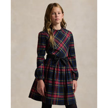 Load image into Gallery viewer, Red Tartan Dress With Bow