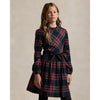 Red Tartan Dress With Bow