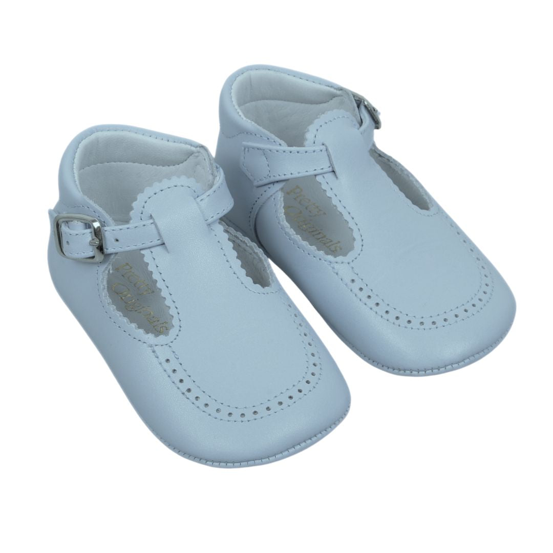 Pretty Originals Baby Pale Blue Shoes Village Kids