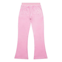 Load image into Gallery viewer, Pink Bootcut Diamante Logo Tracksuit