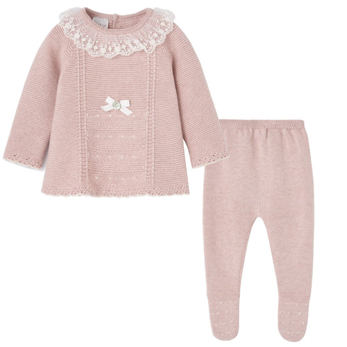 Pink Knitted Set