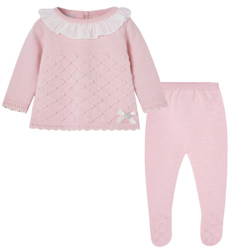 Pink Knitted Set