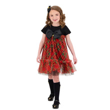 Load image into Gallery viewer, Red &amp; Black Tartan &#39;Tory&#39; Dress