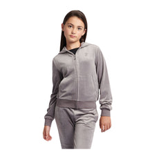 Load image into Gallery viewer, Grey Bootcut Diamante Logo Tracksuit