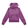 Purple Bootcut Diamante Logo Tracksuit