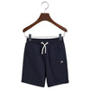 Navy Striped T-Shirt & Shorts Set