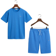 Load image into Gallery viewer, Blue T-Shirt &amp; Shorts Set