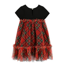 Load image into Gallery viewer, Red &amp; Black Tartan &#39;Tory&#39; Dress