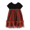 Red & Black Tartan 'Tory' Dress