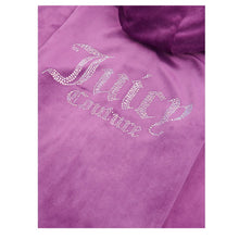 Load image into Gallery viewer, Purple Bootcut Diamante Logo Tracksuit