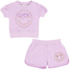 Lilac Smile 'Adriana' & 'Daniella' Sweat Set