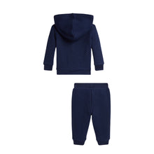 Load image into Gallery viewer, Navy Quilted Baby Tracksuit