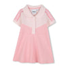 Pink Logo Tape Polo Dress