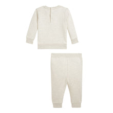 Load image into Gallery viewer, Beige Bear Baby Tracksuit