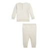 Beige Bear Baby Tracksuit