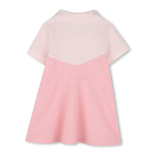 Load image into Gallery viewer, Pink Logo Tape Polo Dress