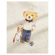 Load image into Gallery viewer, Beige Bear Baby Tracksuit