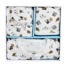 Load image into Gallery viewer, Ivory &quot;Polo&quot; Bear 3 Piece Gift Set