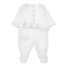 Load image into Gallery viewer, PRE ORDER - White Embroidered &quot;Love&quot; Babygrow