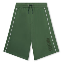 Load image into Gallery viewer, Green Embroidered Logo Shorts