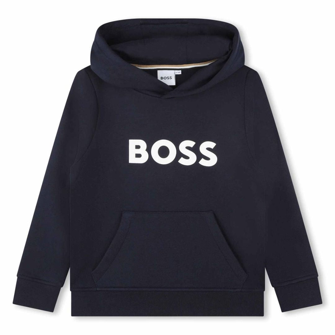 Hugo boss store navy hoodie