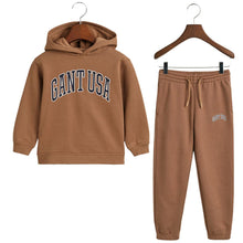 Load image into Gallery viewer, Brown USA Logo Tracksuit