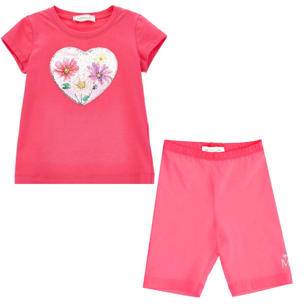 Pink shorts for kids best sale