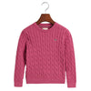 Rose Cable Knitted Jumper