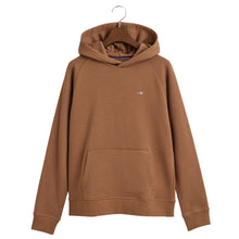 Load image into Gallery viewer, Brown Hooded Sweat Top