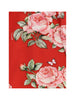 Girls Red Roses Dress