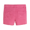 Pink Denim Shorts