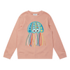 Pink Jelly Fish Sweat Top