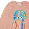 Pink Jelly Fish Sweat Top