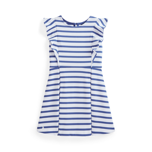 Blue Striped Dress