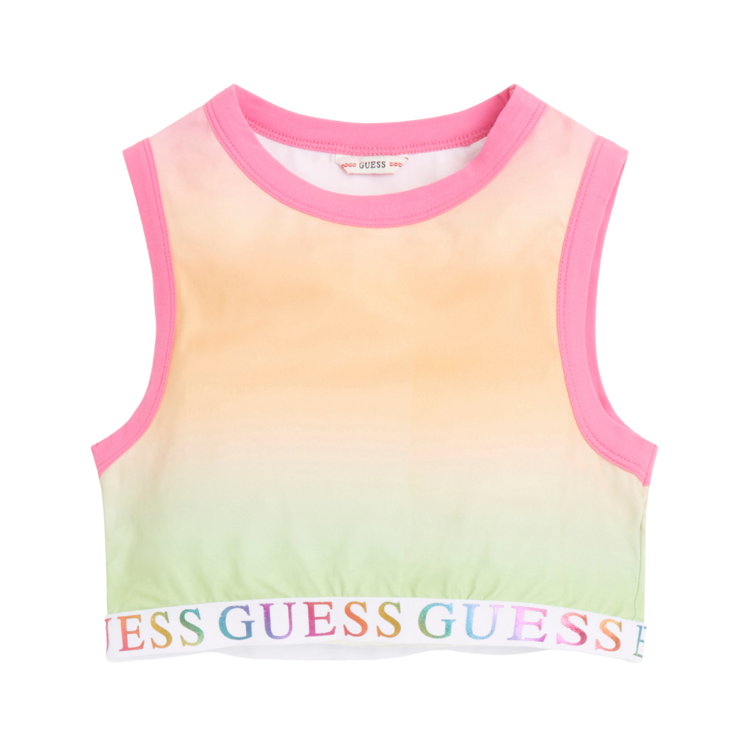 Multi Ombre Crop Top