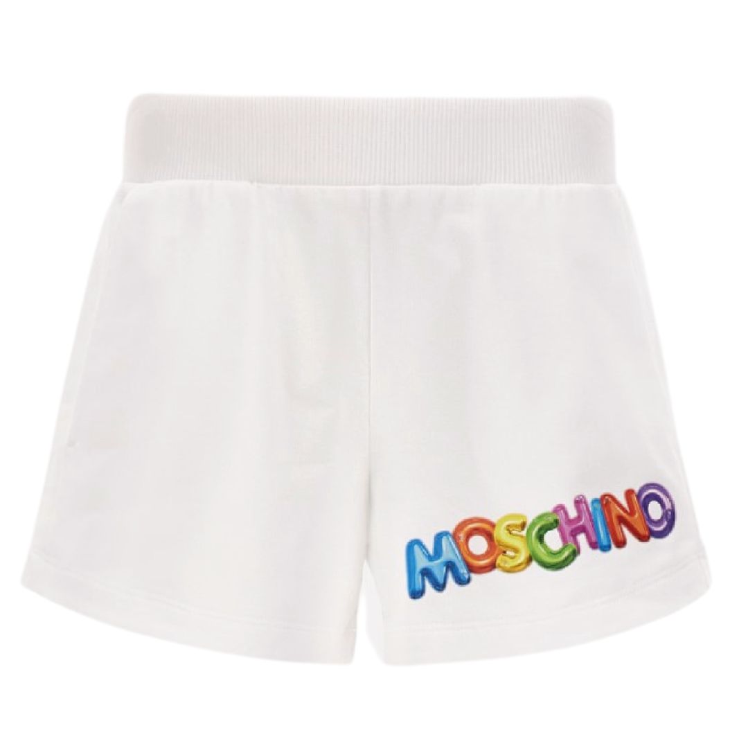 White best sale moschino shorts